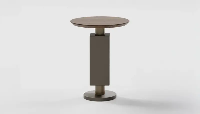 West Ceviz Büyük Yan Sehpa