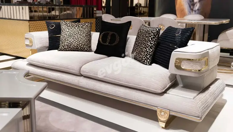 Yasmin Lüks Üçlü Koltuk - 1