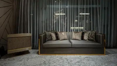 Zelanda Luxury Sofa Set - Thumbnail