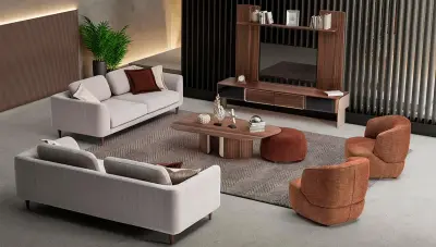 Zente Sofa Set - Thumbnail